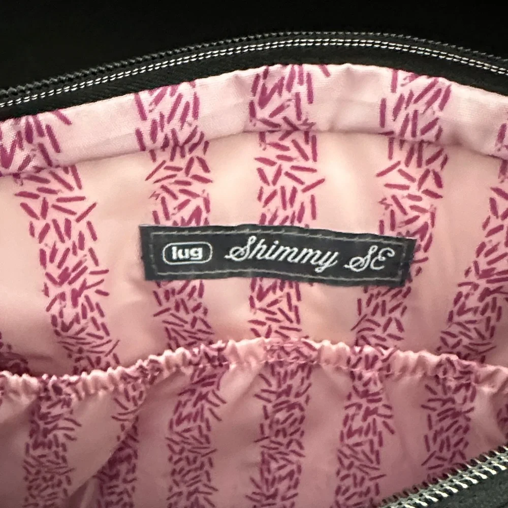Lug Shimmy SE Crossbody Bag NEW with tags in boho floral black